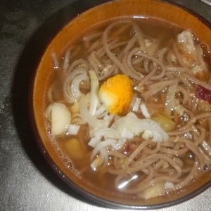 柚子風味のけんちんそば